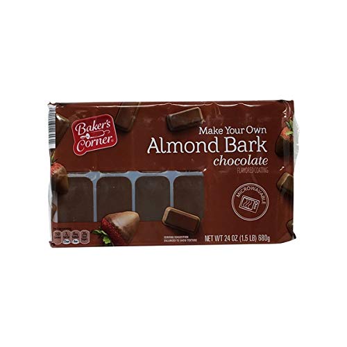 Baker's Corner Almond Bark Chocolate 24oz Tasty Snack for Bakers and Chocolate Lovers
| Baker's Corner Almond Bark Choc