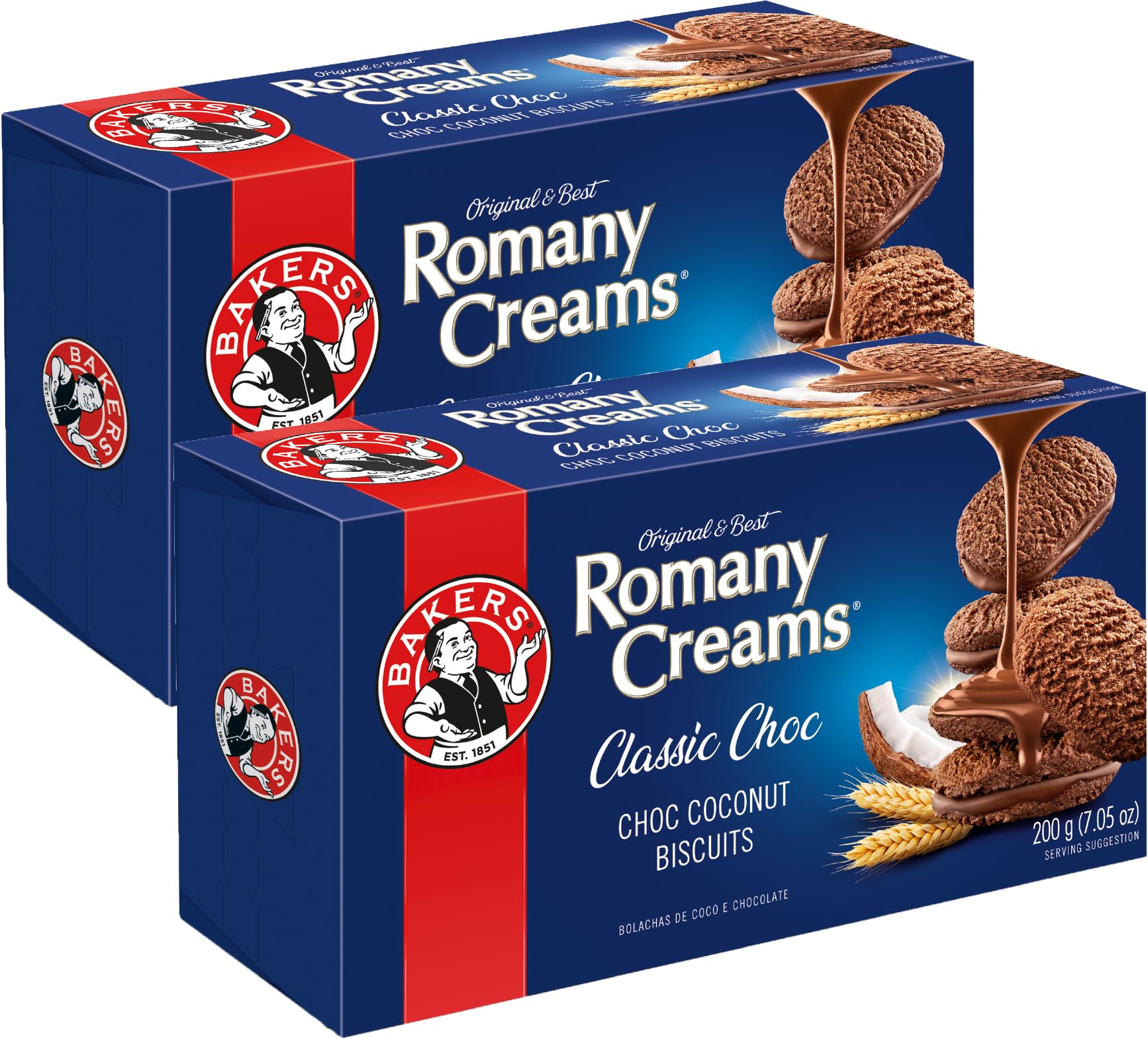 Bakers Romany Creams Classic Chocolate 200g Chocolate Lovers Snack Time Baking Ingredients
| Bakers Romany Creams Class